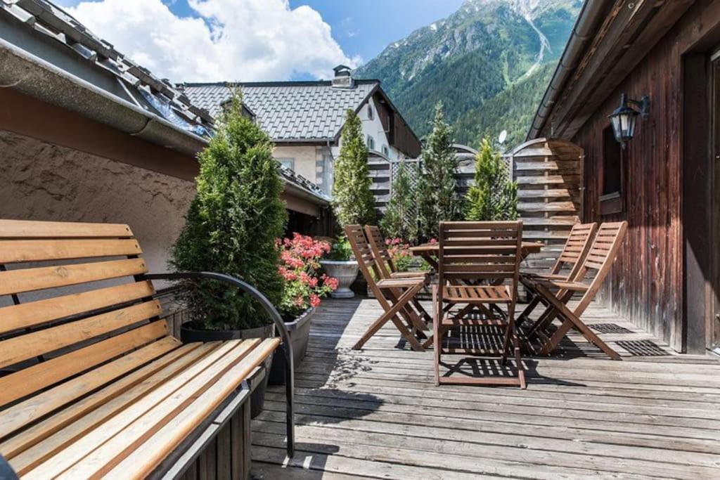 90M2 Hypercentre, Terrace, Next To Ski Lift 샤모니 외부 사진