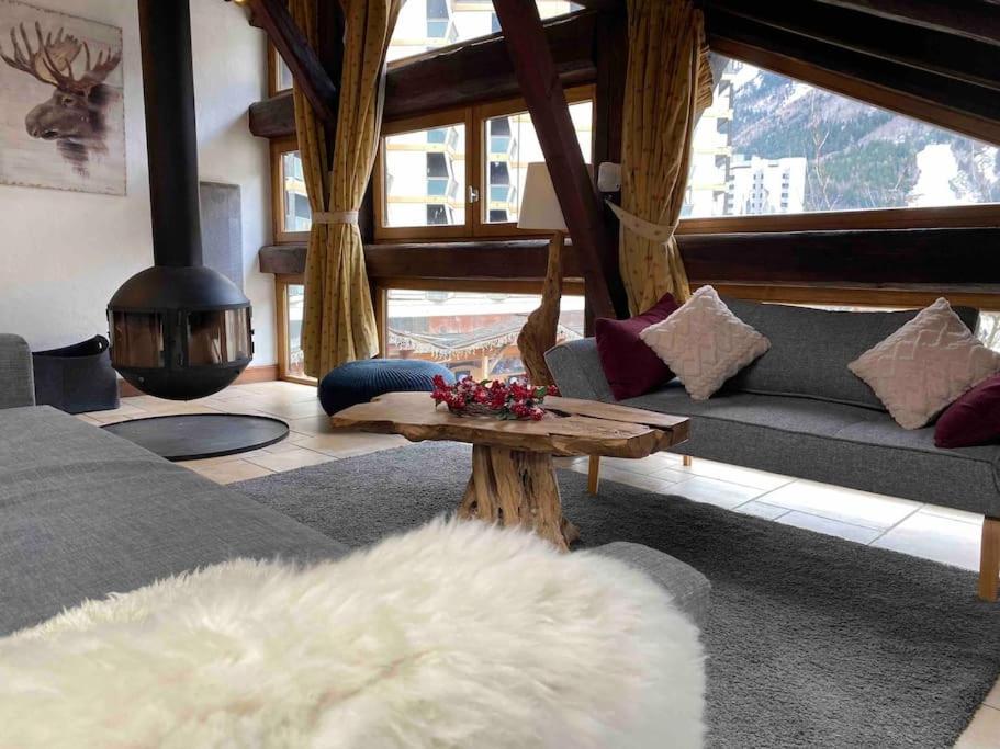 90M2 Hypercentre, Terrace, Next To Ski Lift 샤모니 외부 사진